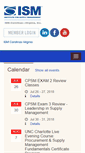 Mobile Screenshot of ism-cv.org