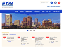 Tablet Screenshot of ism-cv.org